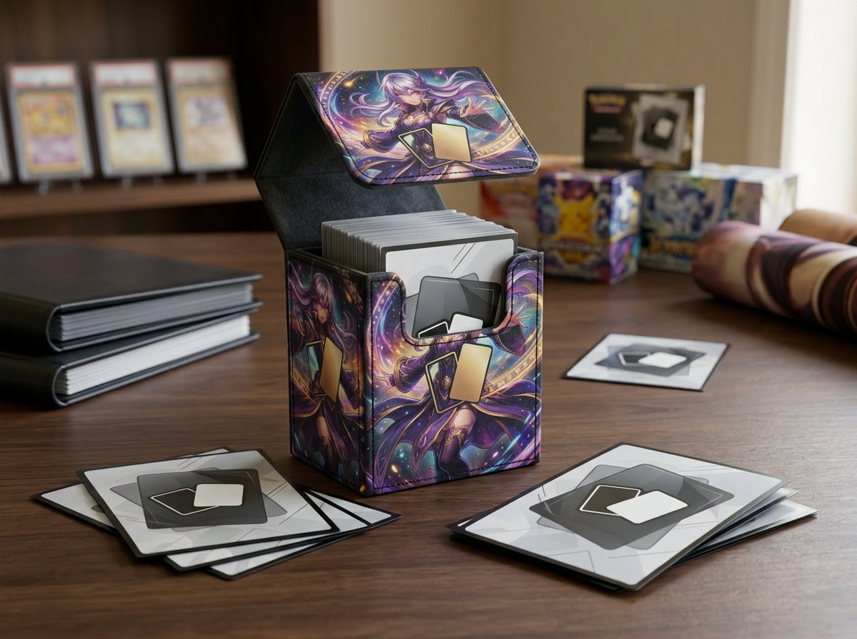 Illinois Card Co custom TCG production workspace